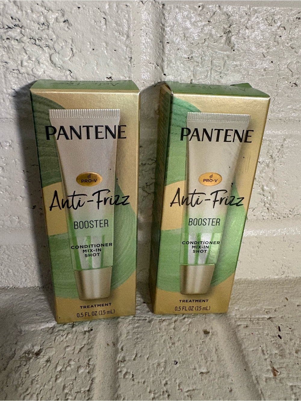Pantene Pro-V Anti-Frizz Booster Conditioner Mix In Shot Lot of 2 New